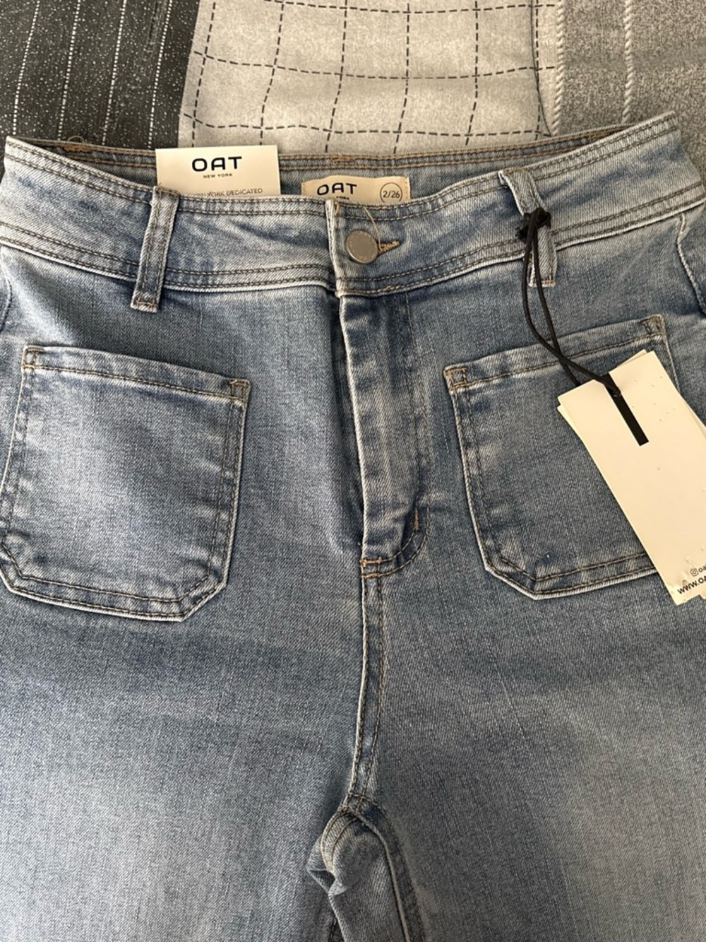 Light Blue Woman Denim Jeans